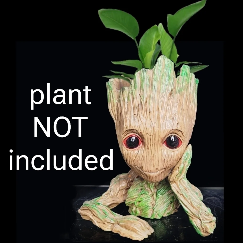 Groot guardians of the galaxy hard plastic planter